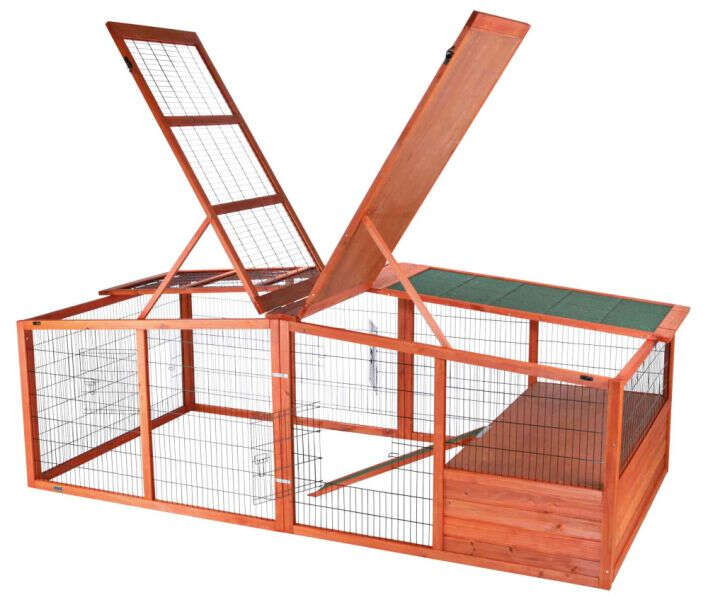 TRIXIE Freilaufgehege XL mit Abdeckung